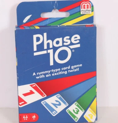 Phase 10 Card Game Rummy with an Exciting Twist New Sealed Cards - Image 1 of 3