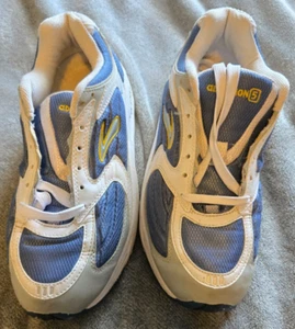 Vintage - Brooks - Addiction 5 - Hydroflow - Blue & White - Size 8.5 - Shoes - Picture 1 of 7