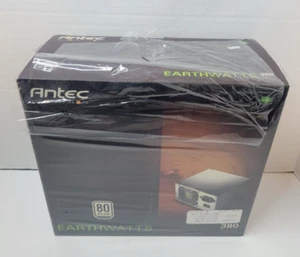 Antec EarthWatts EA-380 380W ATX 12V V2.2 80mm Fan Power Supply Open Box! - Picture 1 of 10