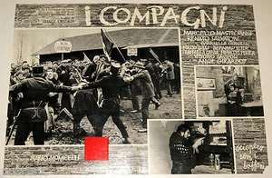 Fotoumschlag Film I COMPAGNI Monicelli Mastroianni Salvatori Giorgelli 1963 - Bild 1 von 1