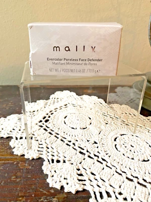 Mally Evercolor Defensor facial sin poros compacto con esponja - tamaño 0,46 oz - Nuevo en caja Foto 1 de 4