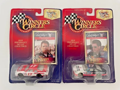 Darrell Waltrip #17 PIEZAS AMÉRICA 25º Annv Winners Circle 1:64 Nascar Lote de 2 Foto 1 de 2