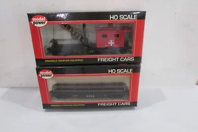HO Scale Model Power 98230 & 98191 A.T.S.F  Freight Cars Lot#2786 - Image 1 of 4