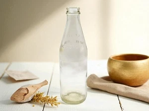 Vintage 1969 Klarglas Sodaflasche 10oz | ohne Pfand keine Rücknahme | geprägt - Bild 1 von 9