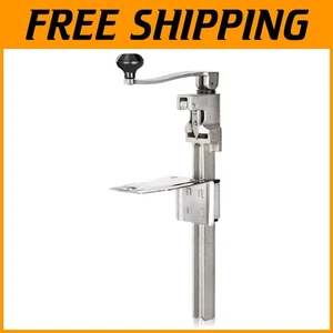 Ergonomic Manual Can Opener for 11" Tall Cans - Plated Steel & Rust-Resistant - Picture 1 of 10