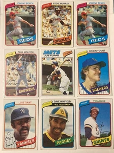 1979 TOPPS BASEBALL ***900 CARD CLEARANCE SPECIAL EXMT/NM/MINT SOME EX**** - Picture 1 of 4