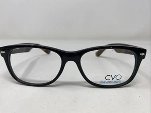 CVO ADVANTAGE M801 BLACK/TORTOISE 55-17-140 Full Rim Eyeglasses Frame PE45 - Picture 1 of 8