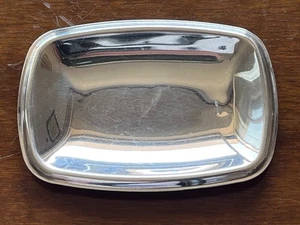 Piccolo piattino oblungo argento 800 anni '60 - Foto 1 di 4
