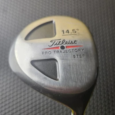 Titleist Pro Trajectory 975F 3 Madera 14.5° Derecha S Flex Eje de Acero Aprox 42.5"" Foto 1 de 4