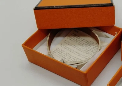 Pulseira Hermes Behapi turnê única branca usada - Imagem 1 de 4