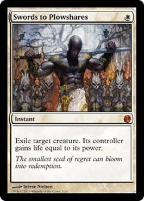 Swords to Plowshares -Foil Near Mint MTG From the Vault: Twenty - Image 1 of 1