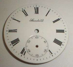 Standard Porzellan Taschenuhr Zifferblatt 37,5 mm schön!! - Bild 1 von 2