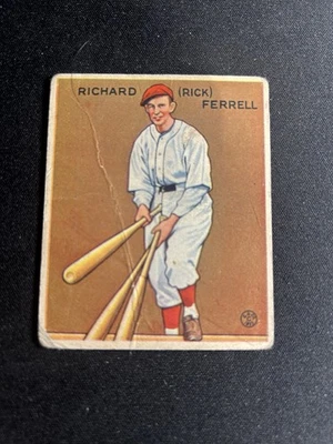 1933 Goudey Rick Ferrell #197 *SET BREAK* - Image 1 of 2