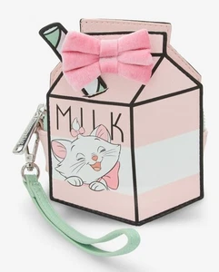 Loungefly Disney The Aristocats Marie Milk Carton Figural Coin Purse Wristlet! - Picture 1 of 2