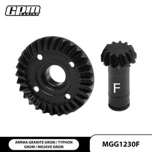 GPM Carbon Steel 30/12T Front Diff Gear Set For ARRMA Granite Typhon Mojave Grom - Picture 1 of 2