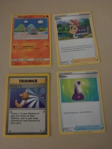 4 pokemon cards- sonia, potion, phanpy, scoop up - Picture 1 of 8