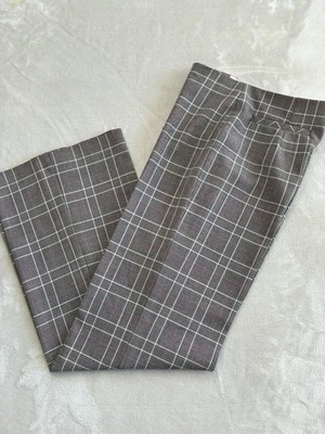 Y2K Women's bebe Pants Size 6 Slacks Vintage Pink Brown Low/med Rise 9"  Flare - Image 1 of 4