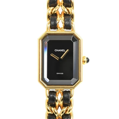 Reloj Chanel Premiere H0001 caja negra tamaño 20 mm damas usado #1042321 Foto 1 de 4