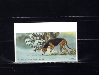 Finland Aland 373 perros en estado bastante bueno MNH 2015 folleto completo SP Foto 1 de 2