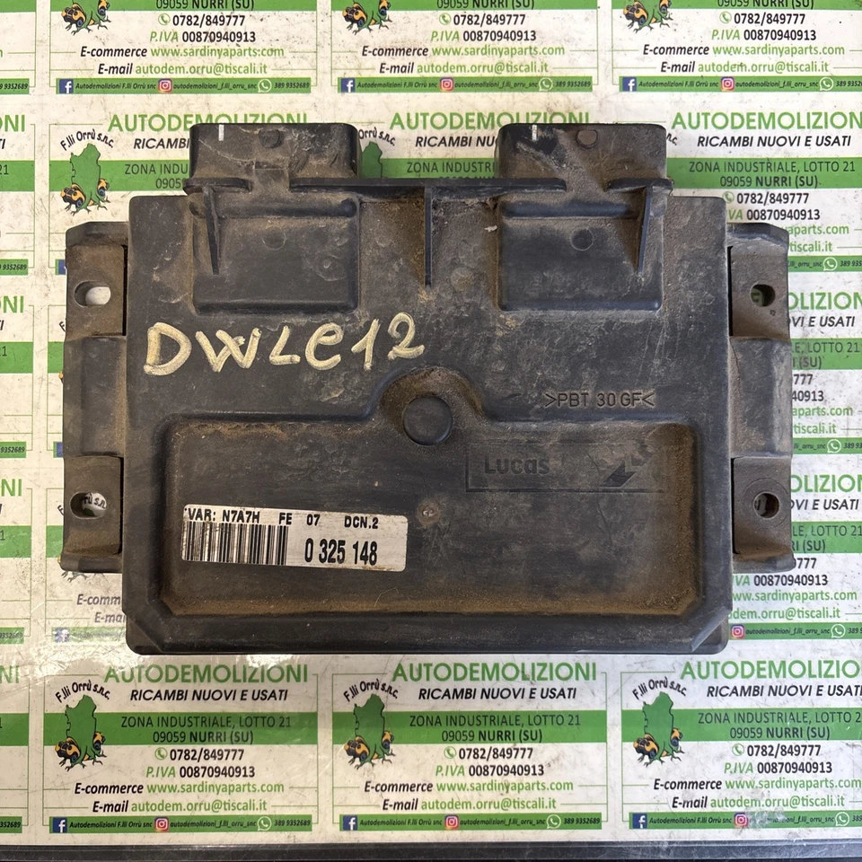 Centralina Motore Citroën Xsara 1.9 - 9639587680 - Immagine 1 di 3