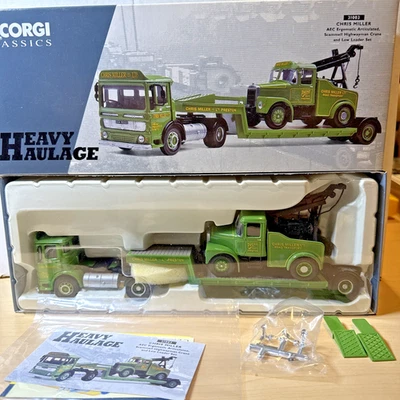 Corgi Classics #31003 Heavy Haulage – Chris Miller AEC Ergomatic Articulated Set - Image 1 of 4