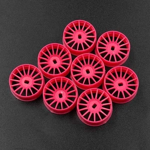 YR Narrow Rim Set 8.5mm For Kyosho 1/28 AWD Mini-Z RC (Offset 0,+1,+2,+3) Pink - Picture 1 of 3