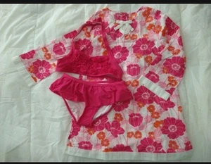 Janie and Jack Girls Swimsuit Set SZ 8 or 10 NEW - Picture 1 of 2