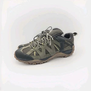 Mens Merrell Deverta 2 Hiking Shoes Green Size 12 - Picture 1 of 7