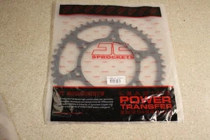 1981-2008 Suzuki RM125 RM250 JT Steel Rear Black Sprocket 50 Tooth 1424 W8 - Picture 1 of 2
