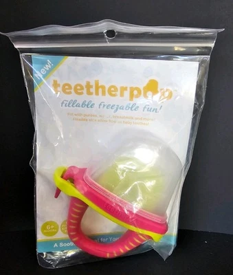 NIP TEETHERPOP  Fillable Freezable  Baby Teethers - Image 1 of 4