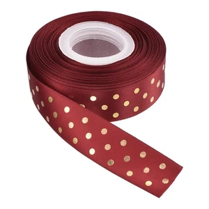 Ripsband 25 Yards 1 Zoll Weinrot Band Schleife Dekoration zum Basteln - Bild 1 von 6
