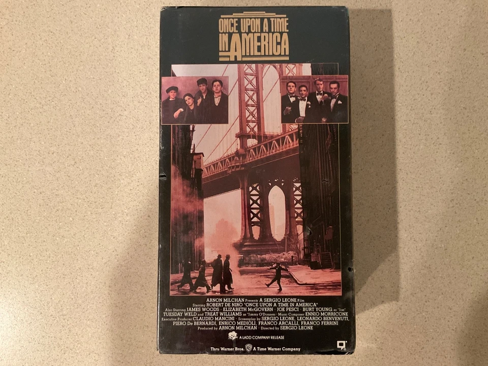 Once Upon a Time in America (VHS, 1991, 2 Tape Set) Robert De Niro - Sealed - Image 1 of 4