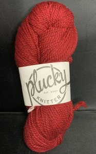 Plucky Knitter - SCHOLAR "KISSIN' VALENTINO" - 75/25 Merino/Cashmere 250 iarde - Foto 1 di 4