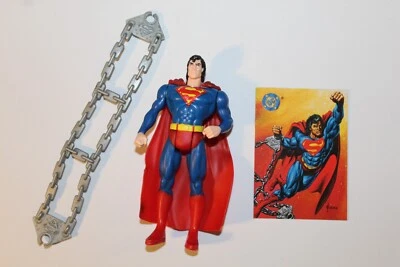 Superman: Man of Steel Power Flight Action Figure 1995 Kenner Vintage - Image 1 of 4