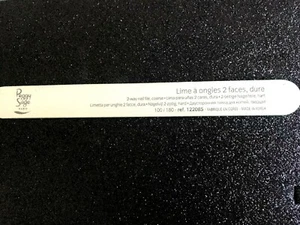 .PEGGY SAGE 1 LIME  A ONGLES BLANCHE 2 FACES DURE PROFESSIONNELLE GRAIN 100/180 - Picture 1 of 1