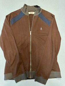 Vintage PENGUIN by Munsingwear Zip Up Sweatshirt Jacket Size Large Polo 