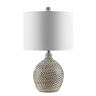 SAFAVIEH Jayce Table Lamp | White / Silver | - Image 1 of 4