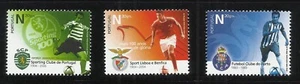 Portugal 2005 - Centenary Clubs - Sporting, Benfica und Porto Stamps Set MNH - Bild 1 von 1