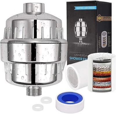 Wasserfilter Duschfilter Kalkfilter Für Duschkopf Wasserhahn Armatur Handbrause - Bild 1 von 4