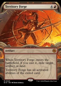 MTG TERRITORY FORGE 45 FOIL EXC - FORGIA DI TERRITORI - BIG EN - MAGIC - Picture 1 of 1
