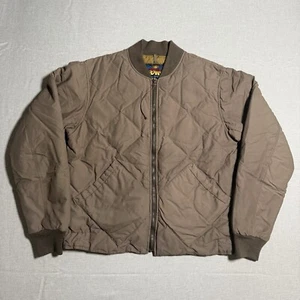 Piumino Eddie Bauer 1936 modello Skyliner marrone trapuntato 550 Fil uomo grande - Foto 1 di 19