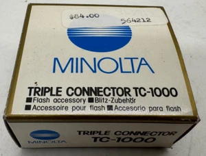 Minolta Triple Connector TC-1000 New free shipping - Picture 1 of 1