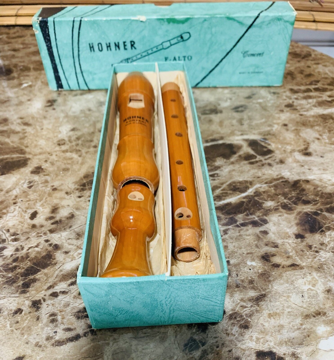 Wood Recorder Musical Recorder Instrument Hohner Pearwood Soprano ...