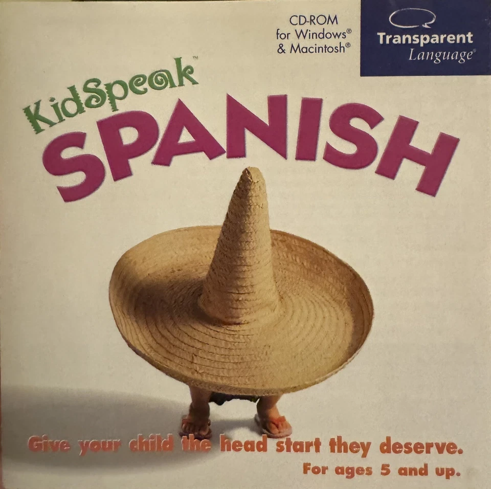 KidSpeak Spanish CD-ROM ages 5 and up - Image 1 of 1