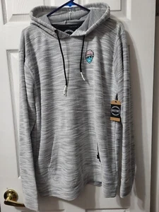 NWT Dikotomy Premium Basics Standard Fit XL Pull Over Hoodie Gray Alien Logo - Picture 1 of 9
