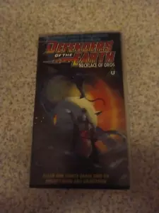 DEFENDERS OF THE EARTH NECKLACE OF OROS VHS PAL UK Video Tape 1986 SLEEVE DAMAG - Picture 1 of 4