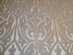 1.55 yds BRENTANO Fabric AMBROSIA Apollo DAMASK UPHOLSTERY 54" x 56" BTP - Picture 1 of 6
