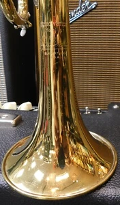 Vintage Rare - Bach Stradivarius Professional Cornet - Model 37 & Bundy Case - Picture 1 of 12