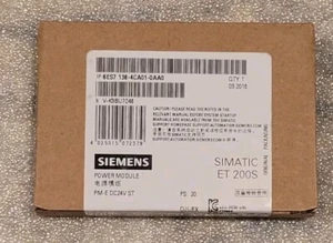NEW Siemens 6ES7 138-4CA01-0AA0 Simatic ET 200S Analog Input Module - FREE SHIPP - Picture 1 of 1