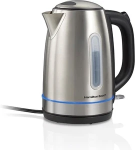 Hamilton Beach Electric Tea Kettle, Water Boiler And Heater, 1.7 Liter, Cordless - Picture 1 of 6